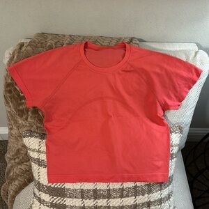 Lululemon Swiftly Cropped Shirt 2.0